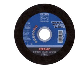 Disco Da Taglio Concavo Pferd EH 115-3,2 A46 - Per Metallurgia, Sbavo E Finitura - 3